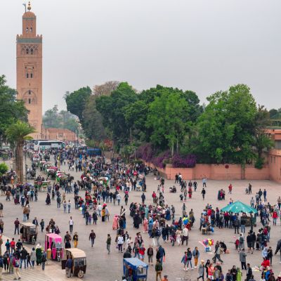 Djemaa el-Fna Square in Marrakech