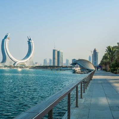 Modern architecture in Doha, Qatar